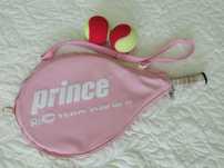 Розова детска тенис ракета Prince 19"
