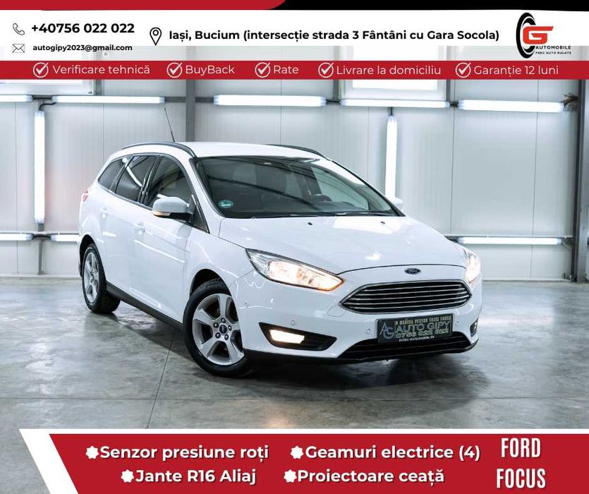FORD FOCUS BREAK Fab2016 Diesel 15 Euro6 Navi Climatronic Led Jante AL