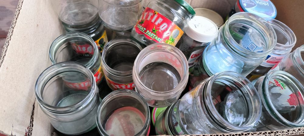 Банки разных размеров