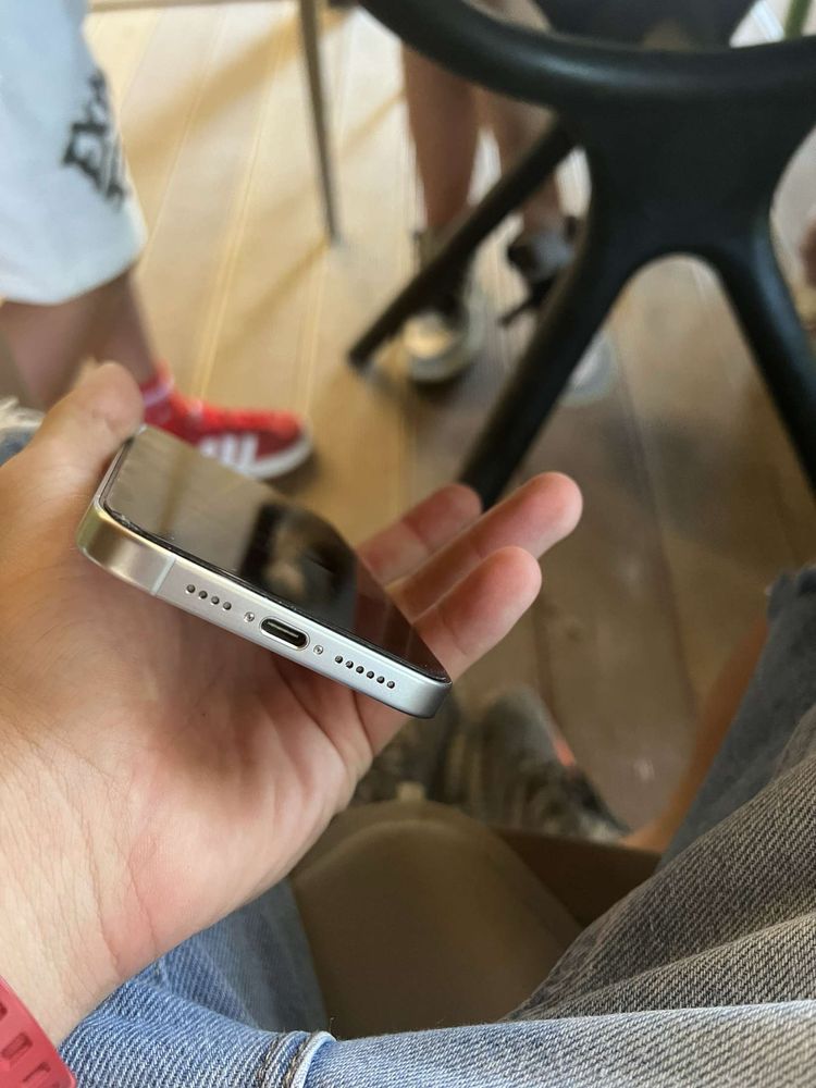 Iphone 15 PRO MAX(256GB/92%s.bat/White Titanium)
