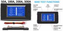 Panou DC 50A, 100A, 200A, 300A -Voltme-Amperme-Wattme-KWh. Solar. Nou!