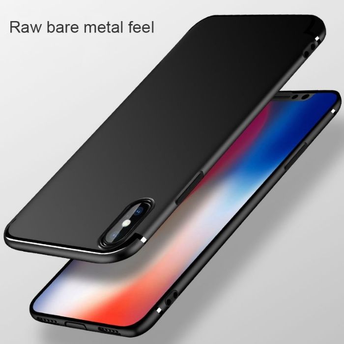 Iphone X XS MAX XR - Husa Silicon Dinamic Case + Folie Sticla 21D