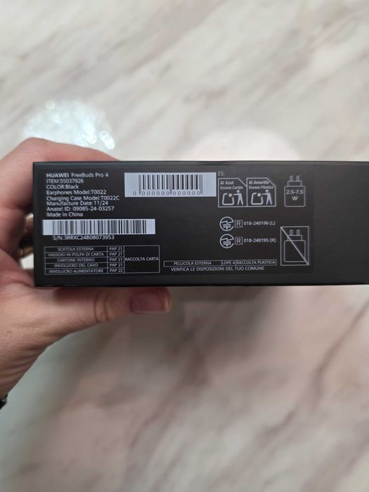 Casti HUAWEI FreeBuds Pro 4, In-Ear, negre