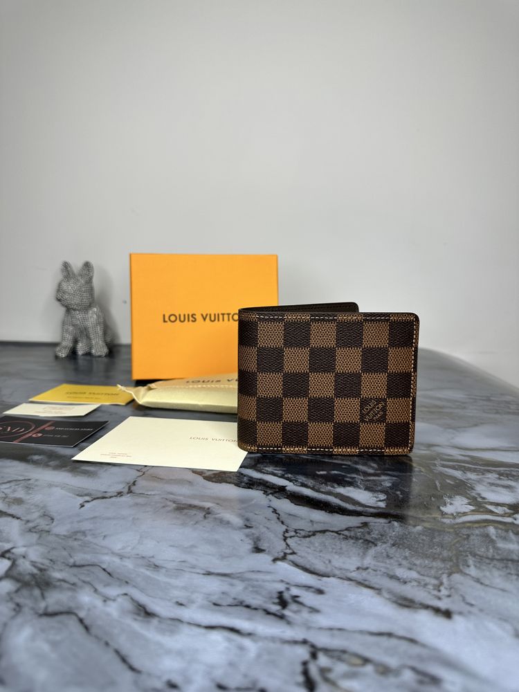 Portofel Louis Vuitton piele canvas 100% cutie inclusă cadou