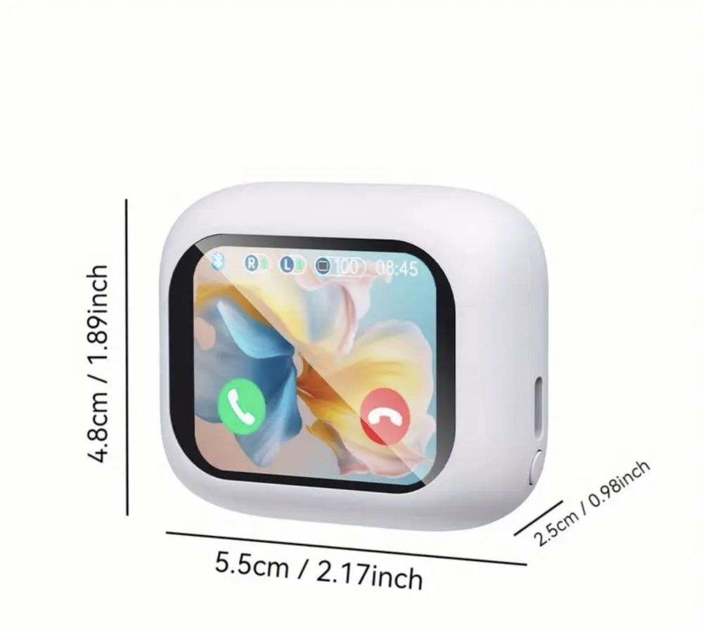 2024 Слушалки с интелигентен LCD