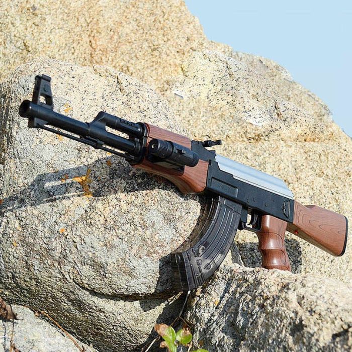 Cea Mai Frumoasa Si Puternica Pusca Electrica Airsoft!! (Ak47) AUTO !!