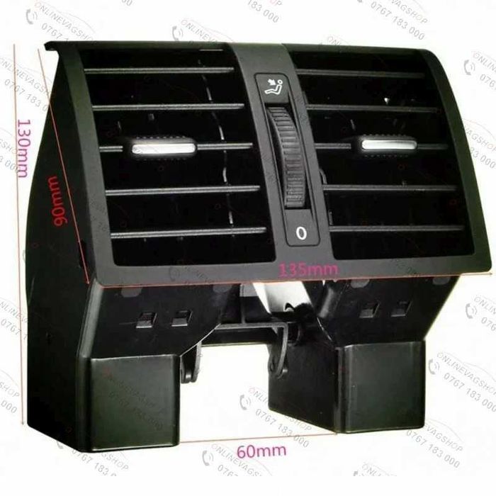 Grila ventilatie cotiera spate OEM pentru Volkswagen  Caddy, Touran