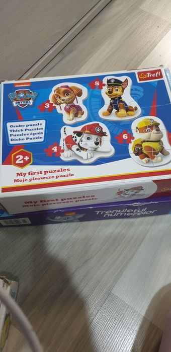 10 cuti Puzzele copii 2 -4ani