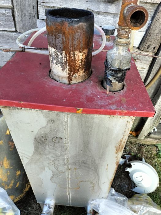 Centrala pe lemne din otel de 10 mm