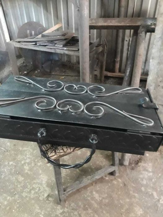 Мангал чемодан раскладной