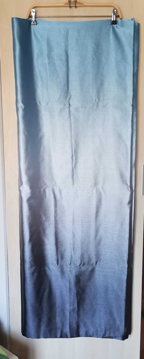 Husă cearceaf pilotă pătură – satin 130x200 cm degradee bleu-gri