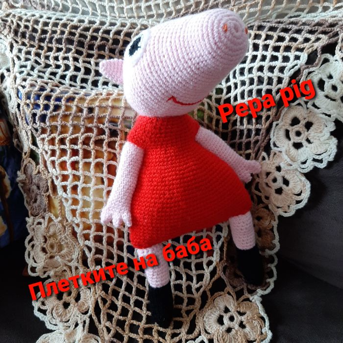 Плетени играчки, Пепа Пиг, Падмингтон, Олаф, ръчна изработка