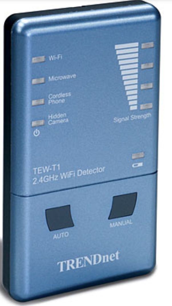 TRENDnet TEW-T1 detector camere supraveghere ascunse spy