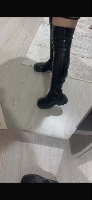 Новый ботфорты женский