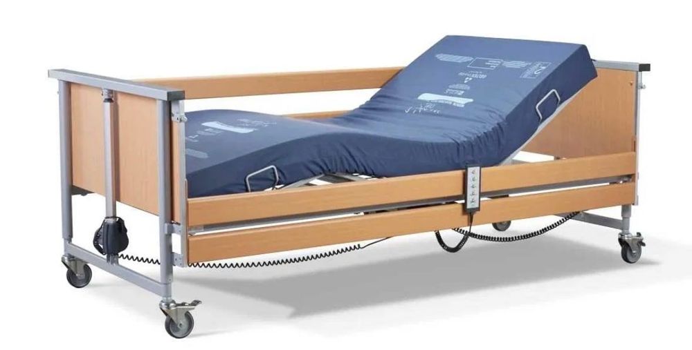 Pat medical/de spital electric cu telecomandă