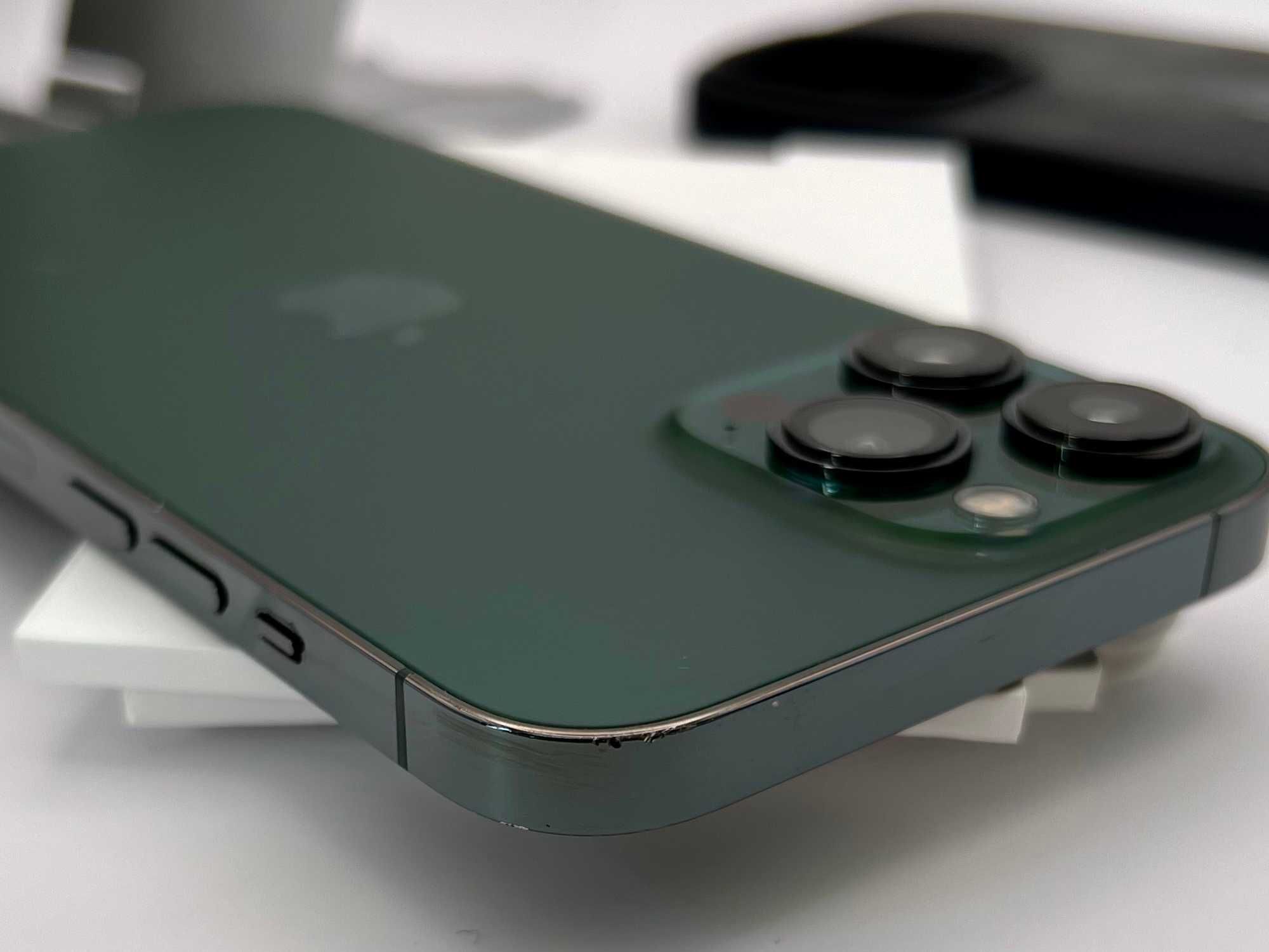 iPhone 13 Pro MAX, 128GB, Green, 100% батерия, КАТО НОВ, ГАРАНЦИЯ!