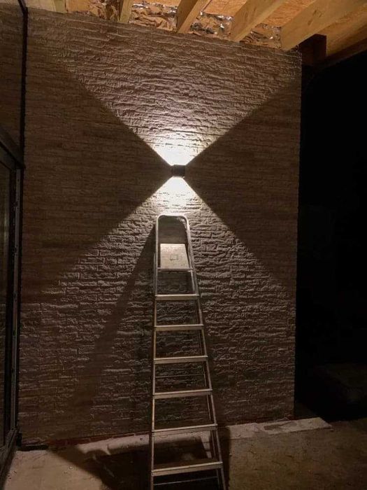 Aplica perete exterior CUBE, fascicul iluminare reglabil