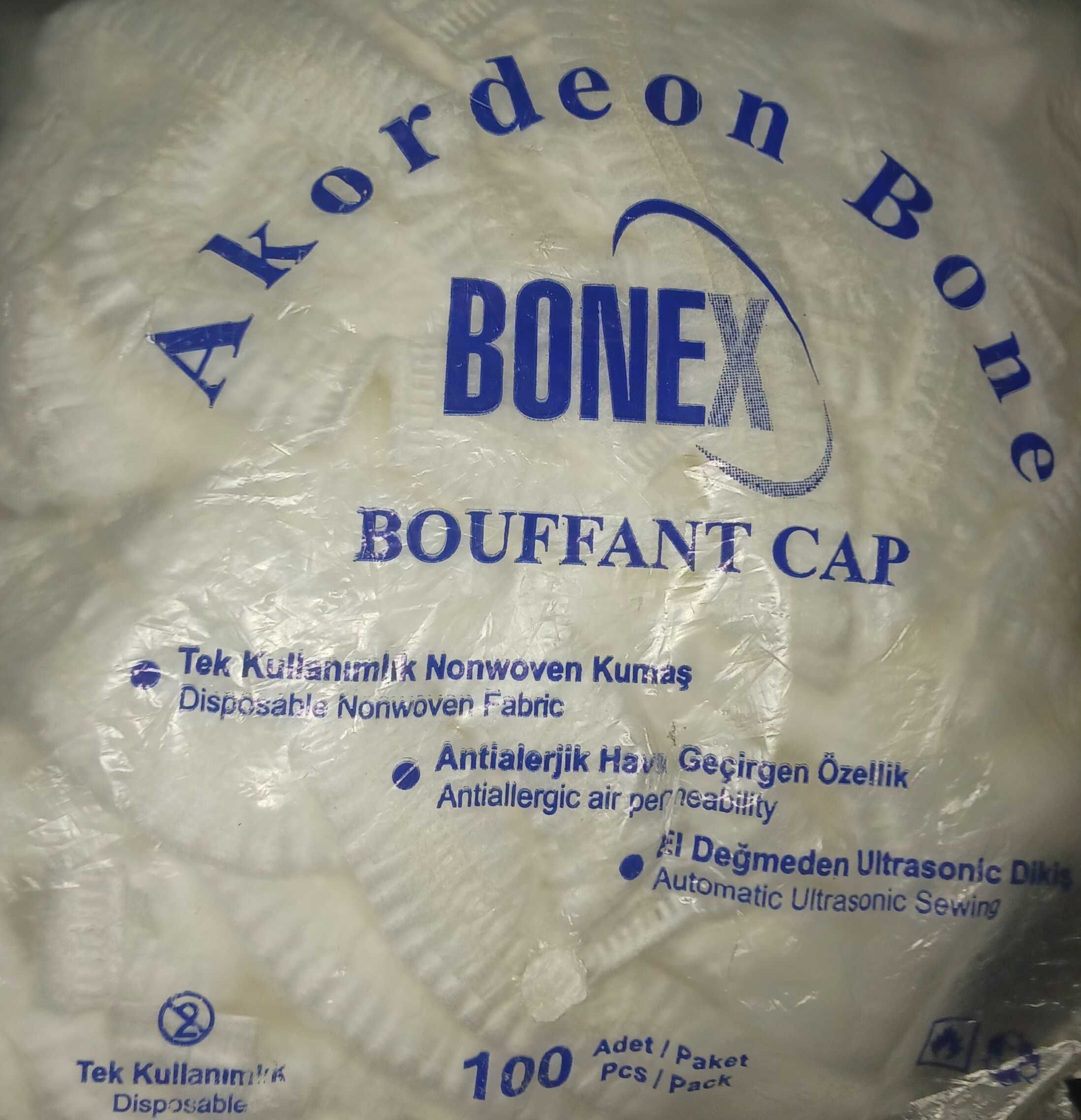 Одноразовый шапка Akordeon Bone Bouffant cap