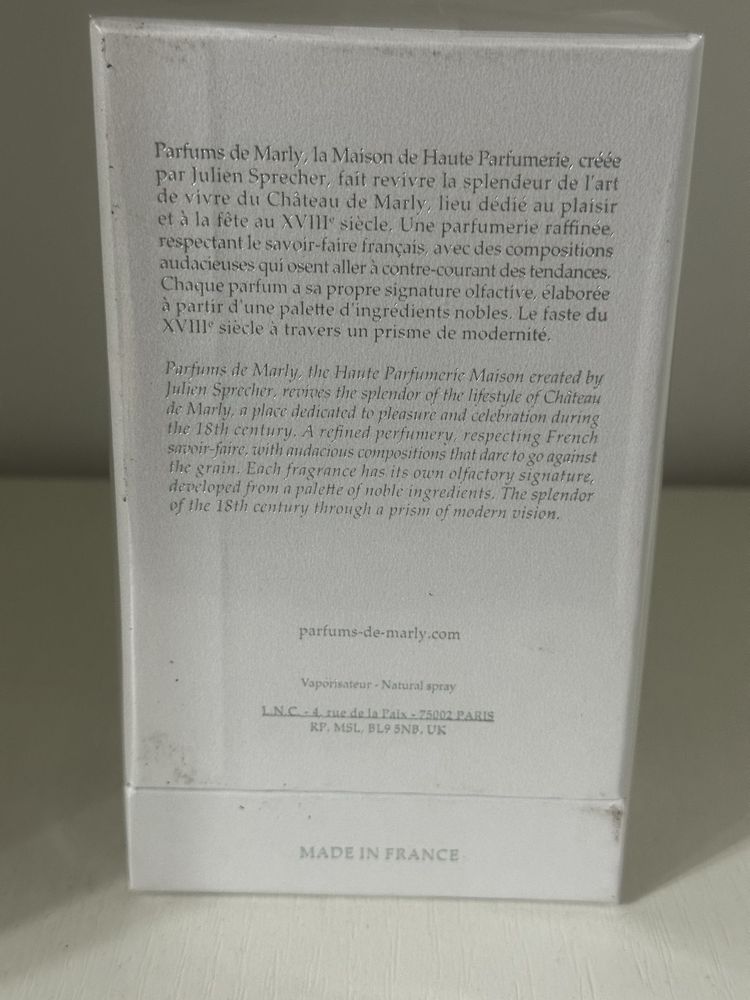 Parfum Parfums de Marly Valaya SIGILAT 75ml apa de parfum edp