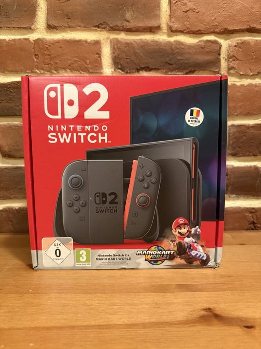 Consola noua Nintendo Switch 2 + Mario Kart World cu garantie