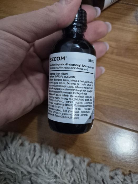 Respiratory Protect Solaray sirop