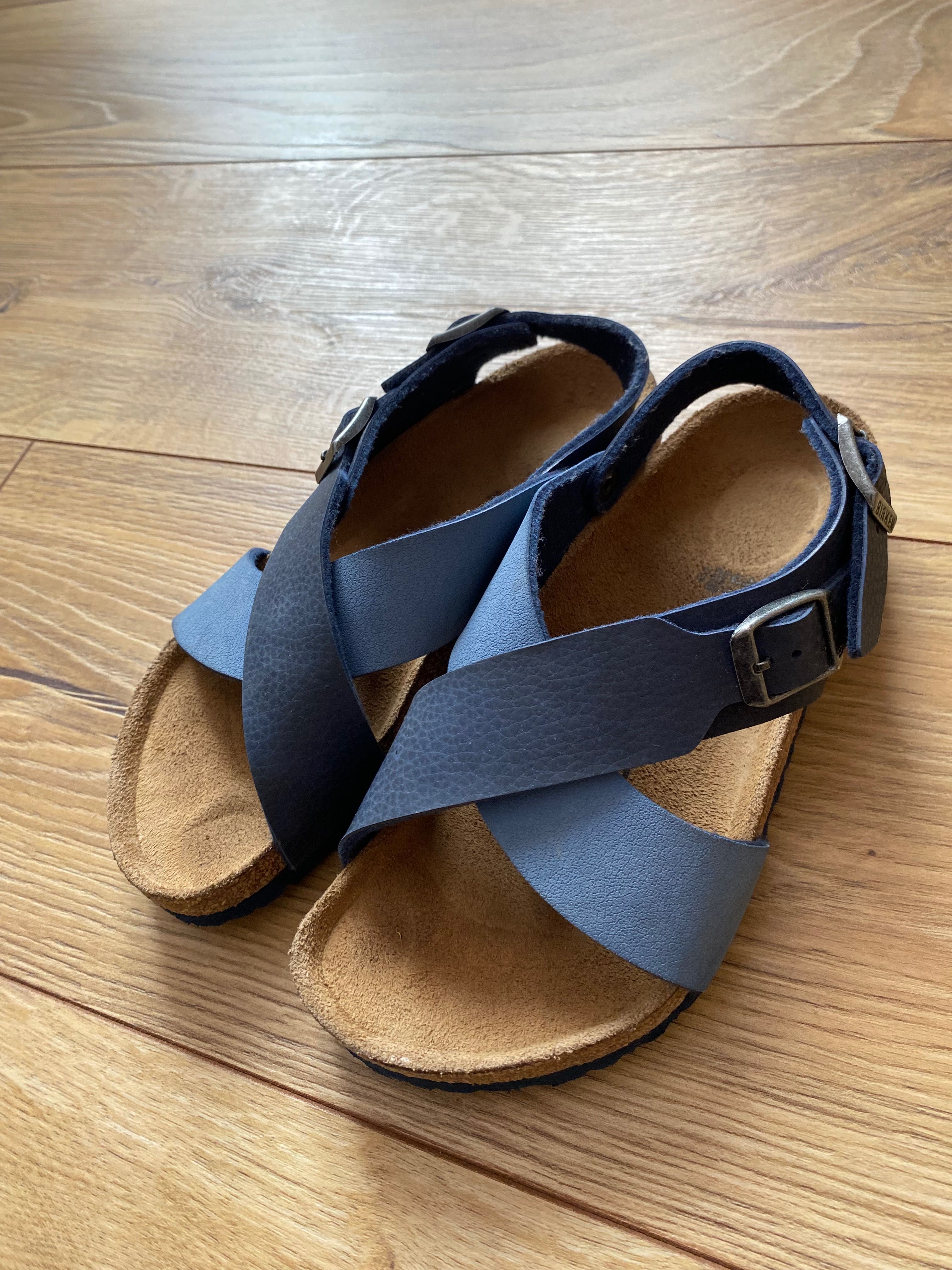BIRKENSTOCK-sandale originale , piele, marimea 31, de copii ( fete)