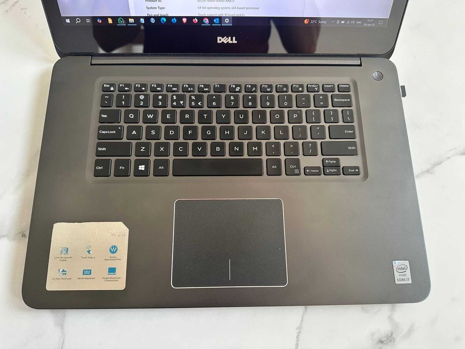 Laptop Dell Inspiron 7548 Intel® Core™ i7 15.6" 4K Touch-screen