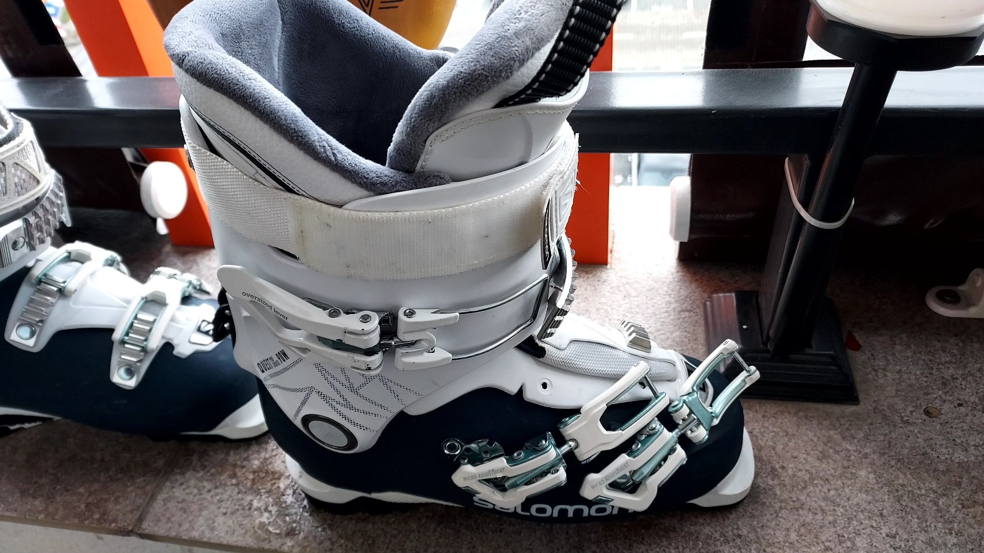 Clapari ski Salomon Quest Pro 90 W, marime 37-37.5 Eu, 24.5 Mondo!