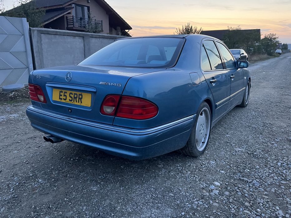 Mercedes E55 AMG 1999 volan dreapta 354 CP