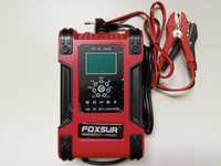 Зарядное устройство Foxsur Зарядка для авто аккумулятора 12В 24В 12А