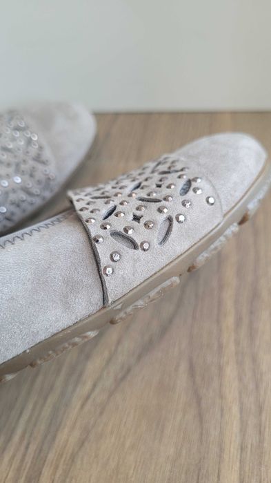 Gabor женски обувки от истински велур 38 р Германия