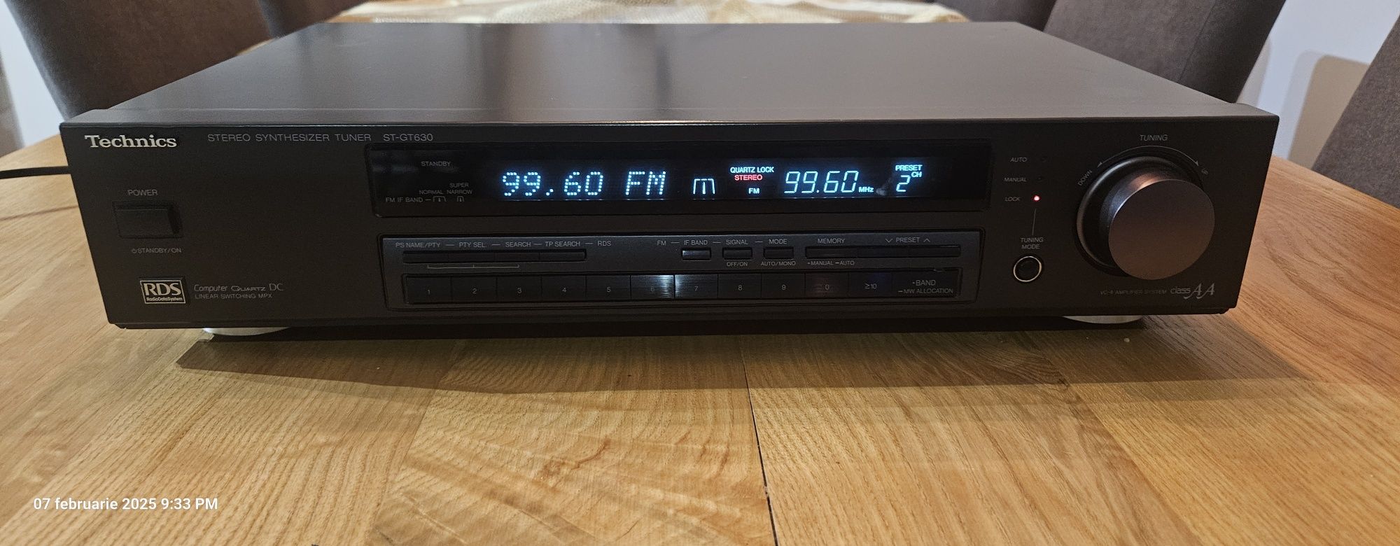 Tuner Technics ST-GT 630