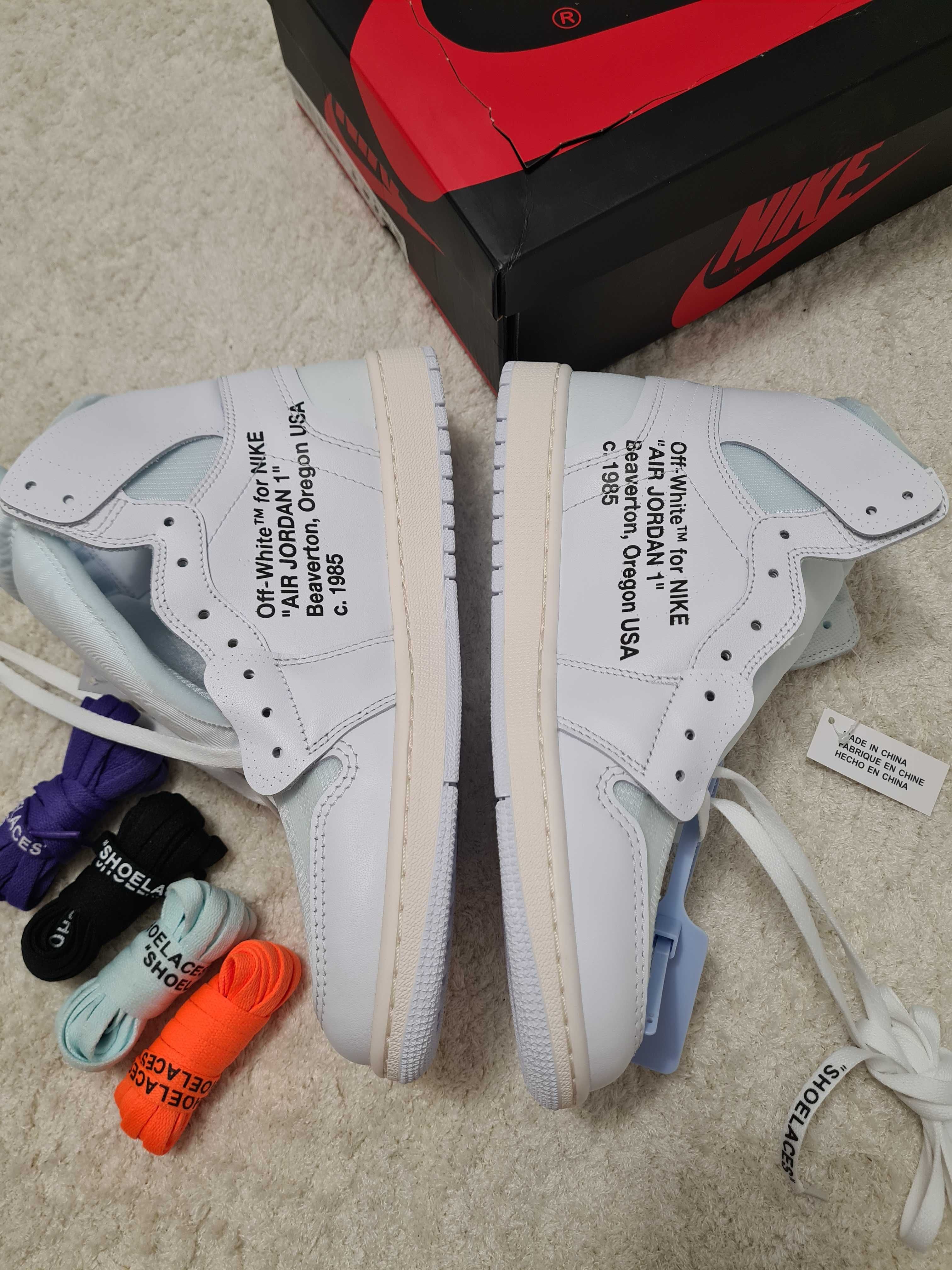 Air Jordan 1 Off White NRG, Euro Release/marimi 35-46/ Premium, tip UA