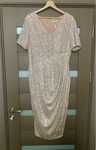 Rochie Ocazie Argintie -Marimea 48