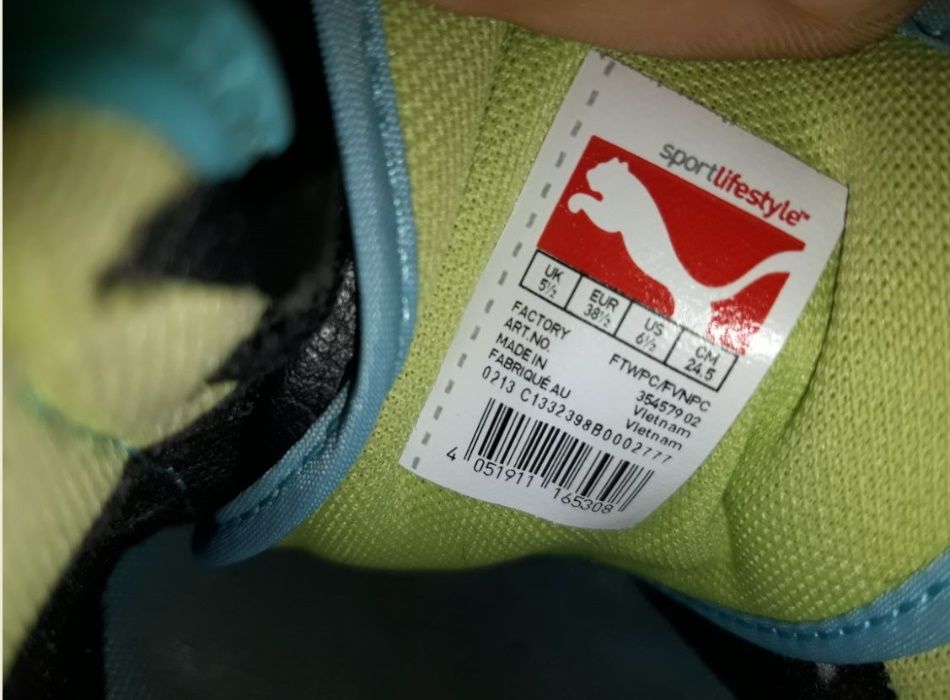 пума puma маратонки 38.5 номер