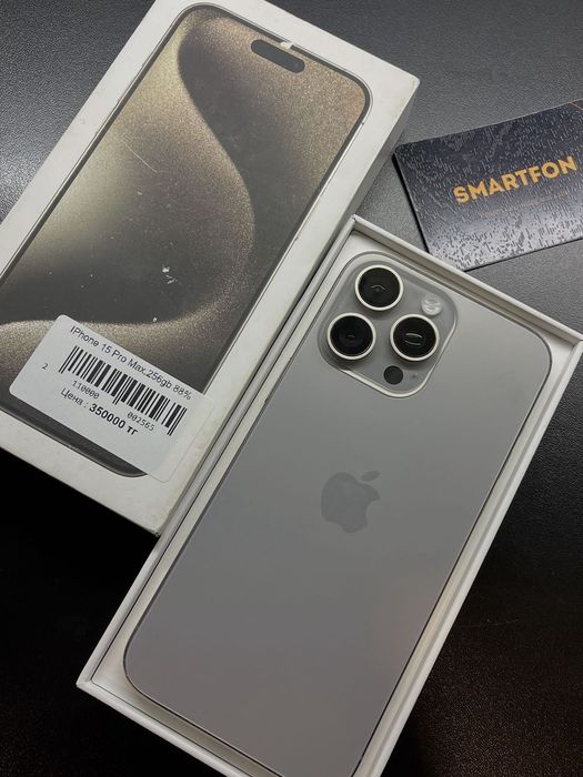 Iphone 15pro max,256гб,88%,Kaspi0-0-24
