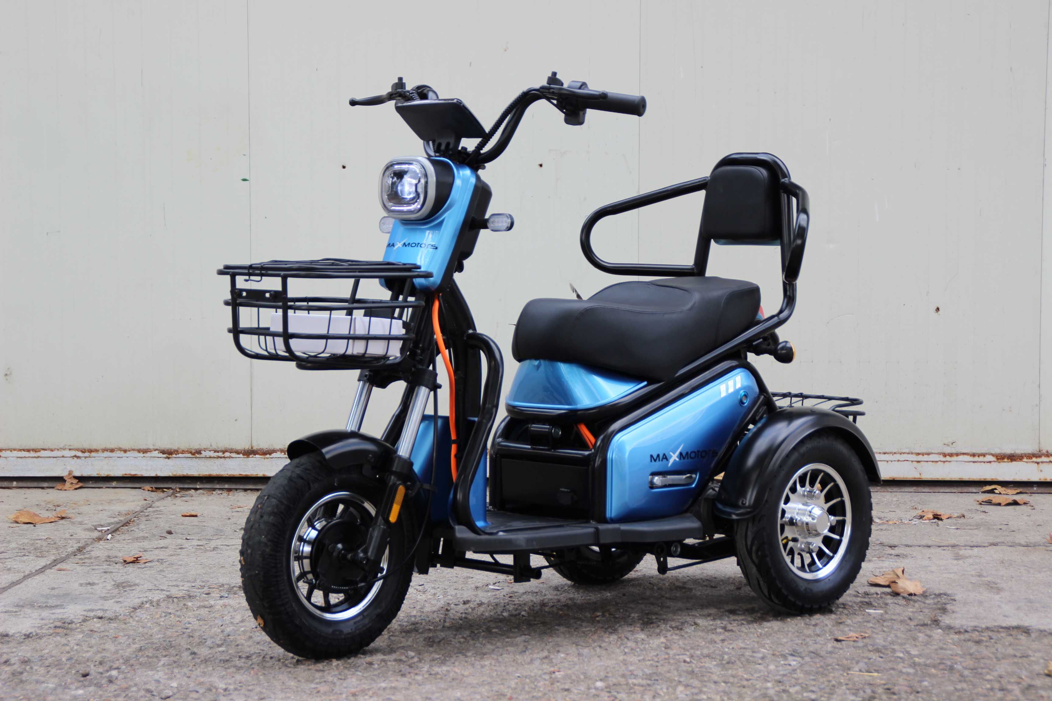 Двуместна Електрическа Триколка PUDDING 1500W МОДЕЛ 2024