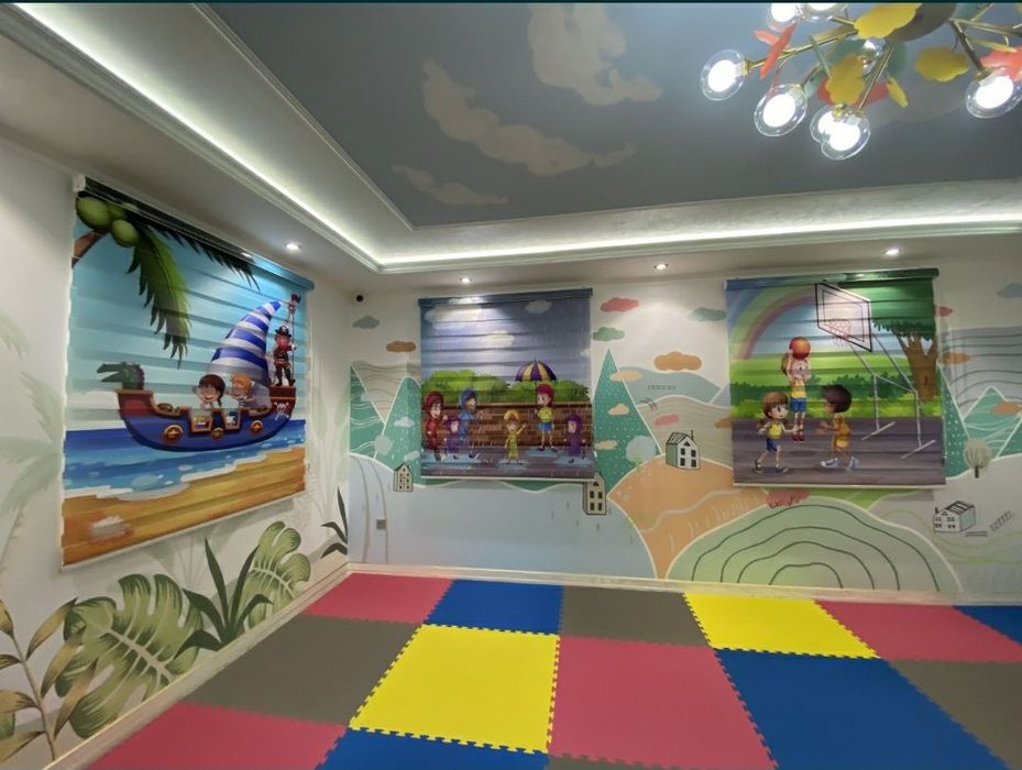 Жалюзи шторы для гостиной