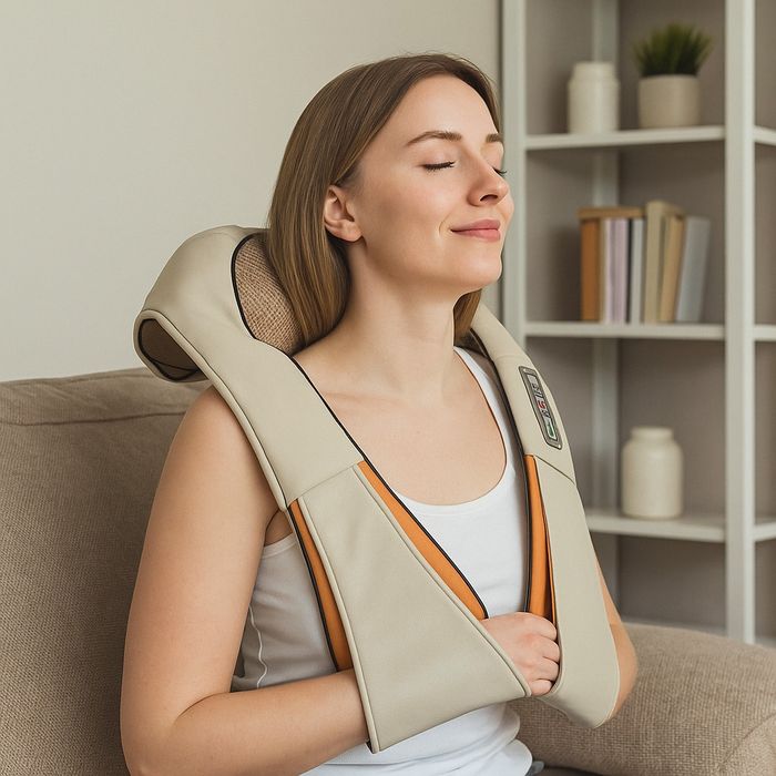 Шиацу масажор за гърба, кръста, врата...