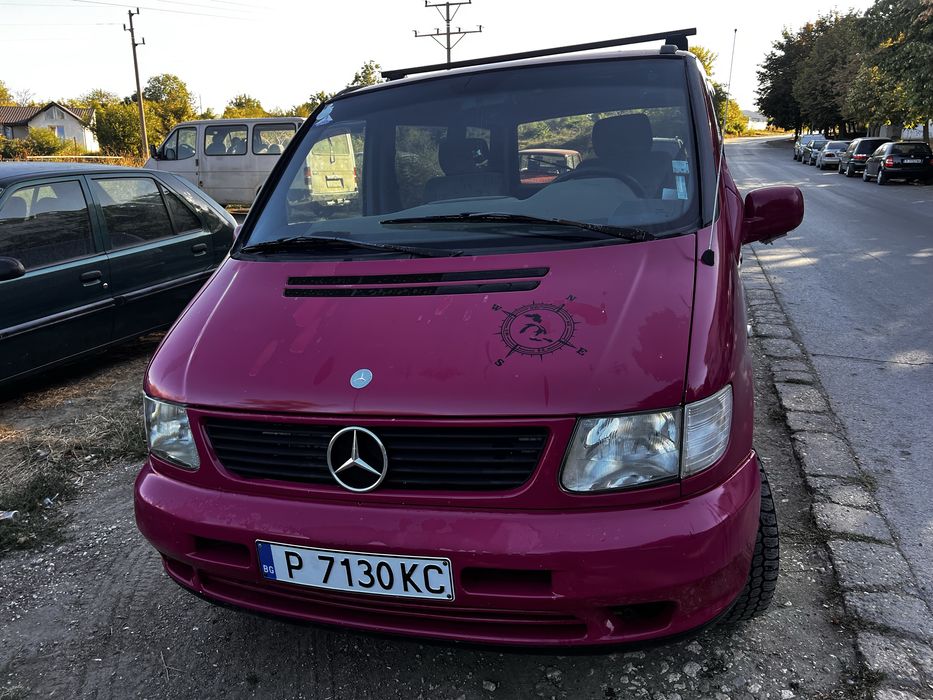 Mercedes Vito v230 Бензин/Газ 1996, 7 места