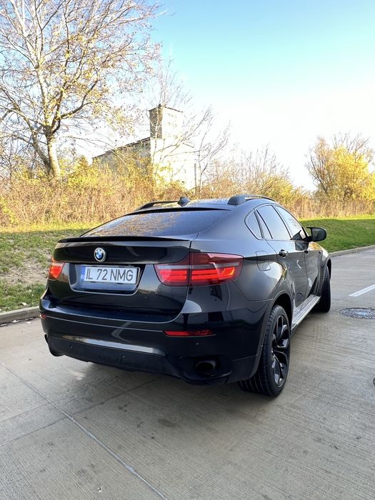 BMW X6 2013 Facelift –3.0 Diesel, 245 CP – Negru / Interior Coniac