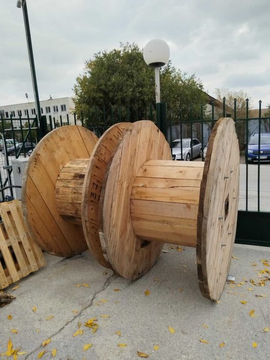 Дървени барабани за кабели