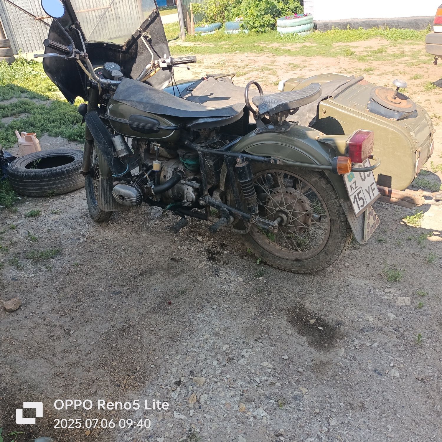 Мотоцикл Урал в хорошем состоянии