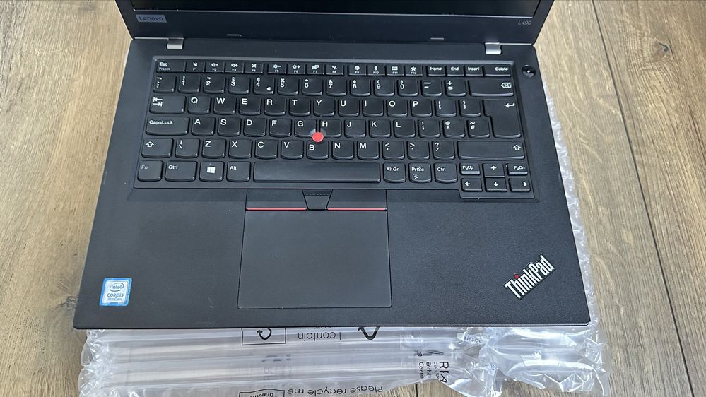 Лаптоп Lenovo Thinkpad L490 14” Intel i5 /8GB RAM /256GB SSD / Win 11