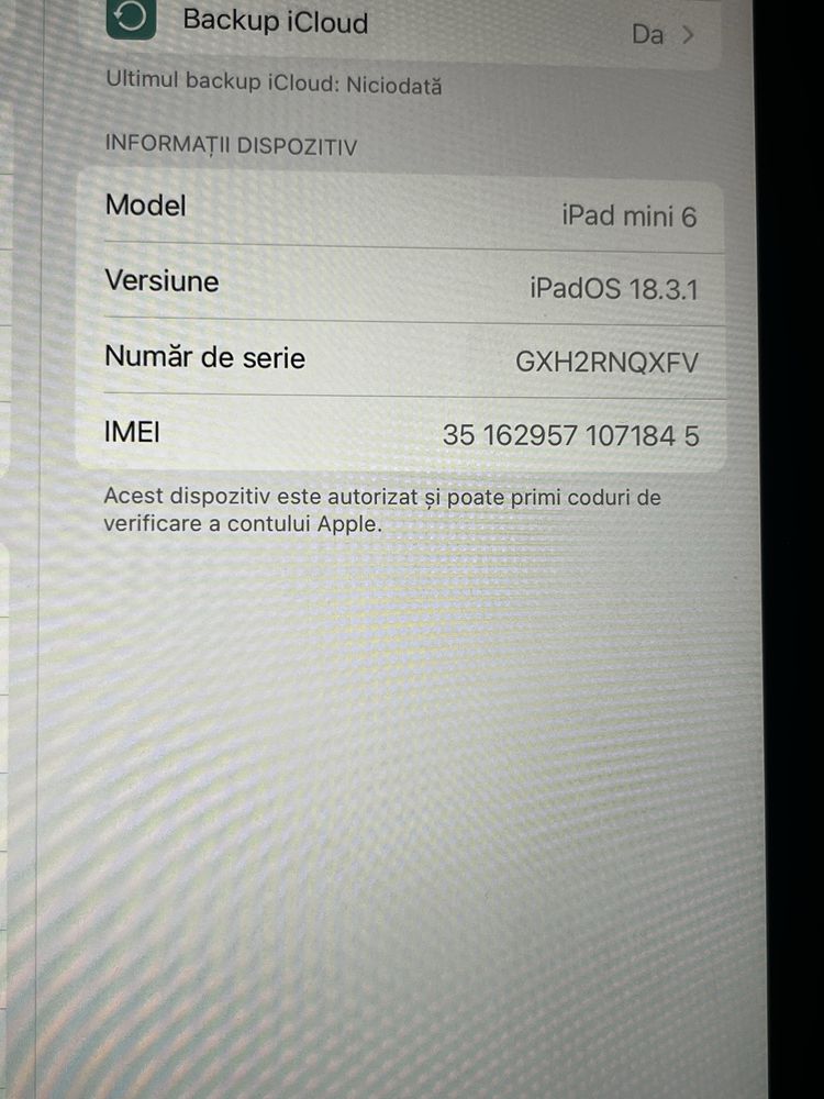 Apple iPad mini 6 (2021), 64GB, Cellular, Space Grey