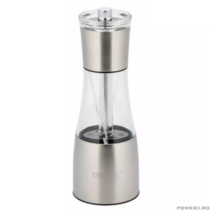 Rasnita 2 in 1 din inox pentru sare si piper, 66-188 mm, Klausberg