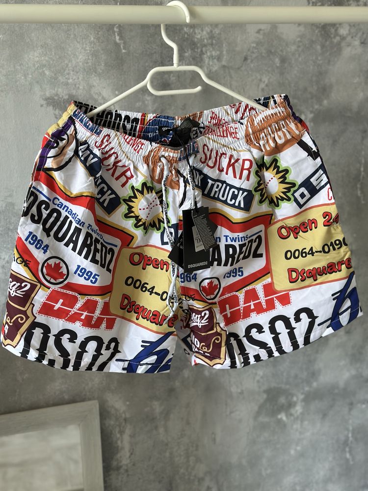 Pantaloni Dsquared2 Dsq sort baie plaja