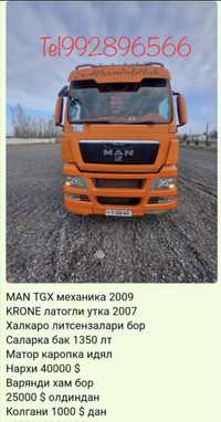 MAN tgx euro 5 mexanika