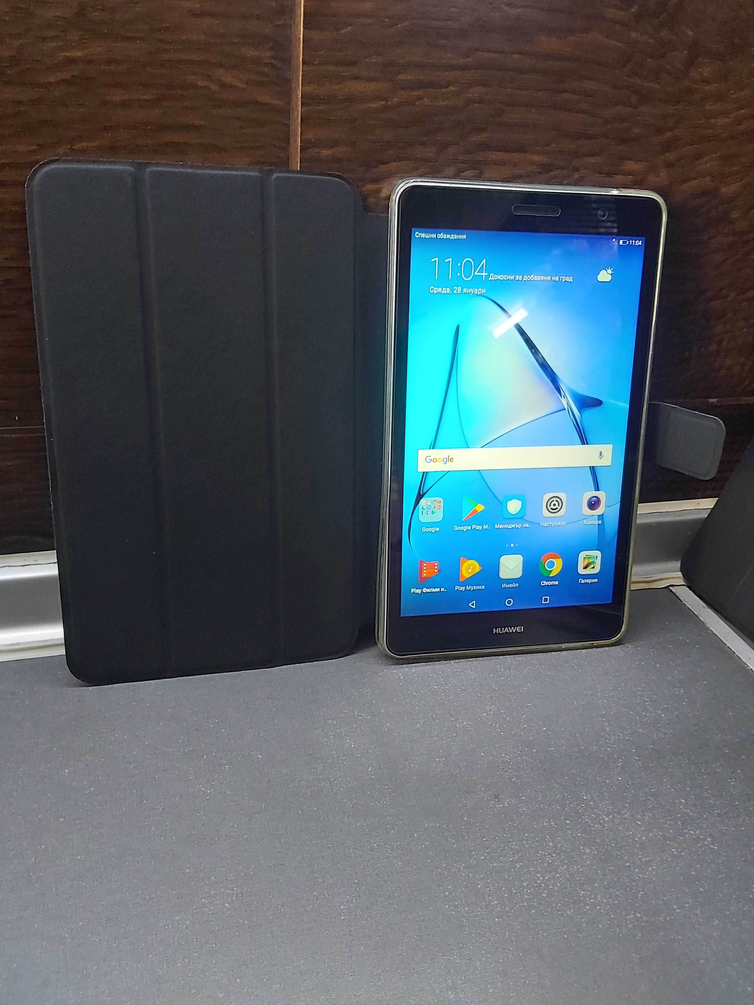 2бр. Huawei MediaPad T3 8" 16GB+64GB SD, 2GB RAM + калъфи - 140лв