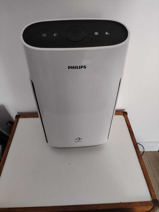 Purificator aer PHILIPS AC1217/50, 50W, 4 trepte viteza, alb-negru